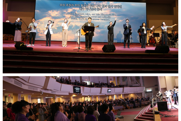 시카고 레익뷰언약교회 강민수 목사님을 모시고 제직수련회로 모였습니다.