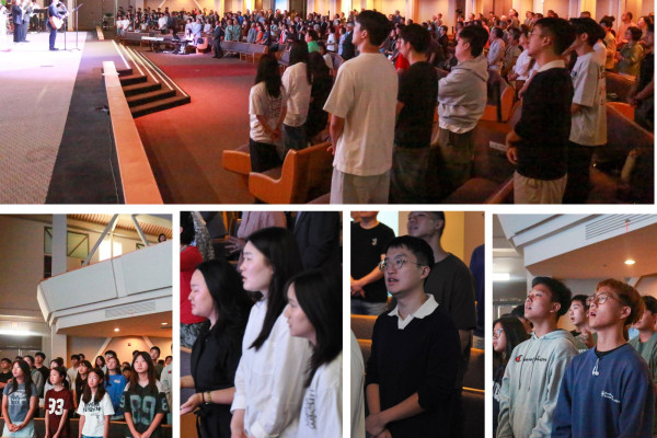 
새학기를 맞아 학교로 돌아가는 다음세대들과 함께 연합예배를 드렸습니다. 
 