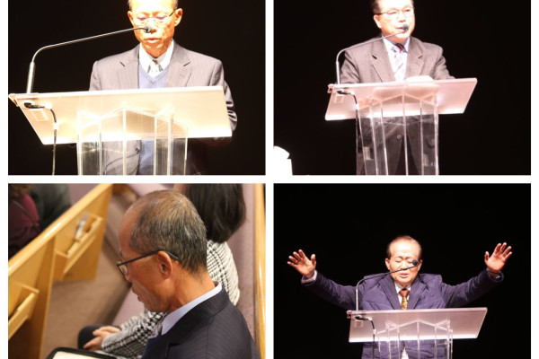 서부아메리카노회가 주안에교회에서 신년하례회로 모여 예배를 드렸습니다.  