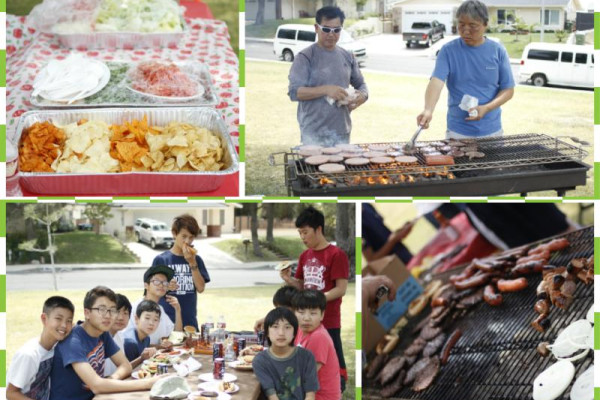 <p>Starting the outing with some good BBQ!</p>
