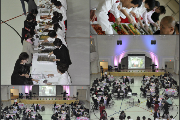 <p>한해동안 영혼을 향한 열심과 정성으로 온 마음 다해 구역 식구들을 섬겨주신 리더분들과&nbsp;이모양 저모양으로 사역국에서 열심히 수고 하고 애써주신 사역국 국장님들을 모시고 감사하는 마음으로 격려하는 자리를 마련했습니다.</p>
