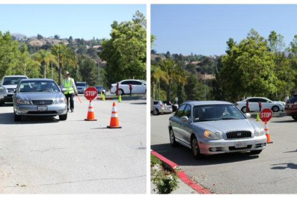 <p>주안에교회에 처음 들어오면 반갑게 맞이해주시는 주차봉사국&nbsp; 봉사자들이 계십니다.</p>
