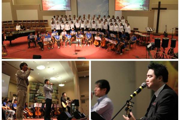 <p style=\"text-align:center;\">함께 목소리 높여 우리를 지키시고 보호하시고 은혜를 베푸시는 하나님의 손길을 찬양합니다.</p>
