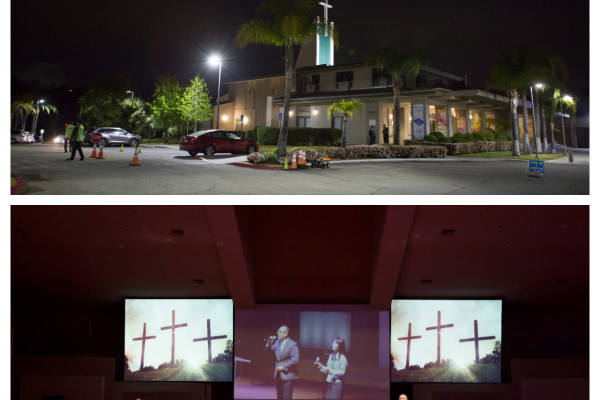 <p>부활절 새벽 연합예배로 시작되었습니다!</p>
